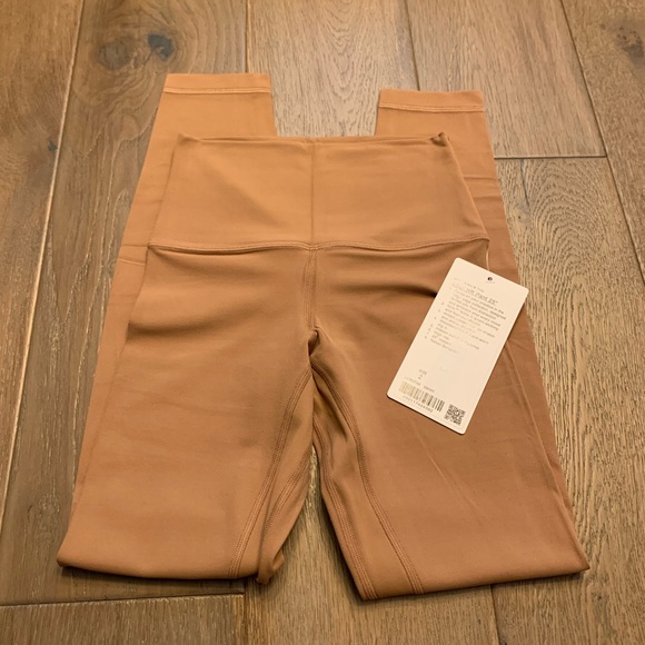 Lululemon Saddle Brown Align Pant 25” size 2 - Picture 2 of 4
